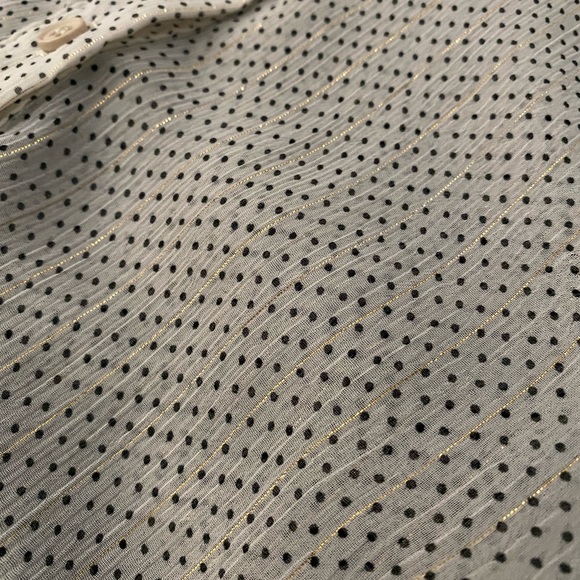 Pins & needles S button down Peter Pan collar top - Picture 7 of 7